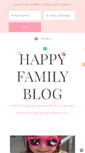 Mobile Screenshot of happyfamilyblog.com